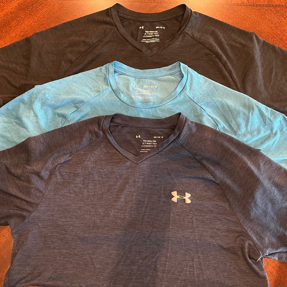 Under Armour 3 Short Sleeve Tees. All 3 shirts in great condition.